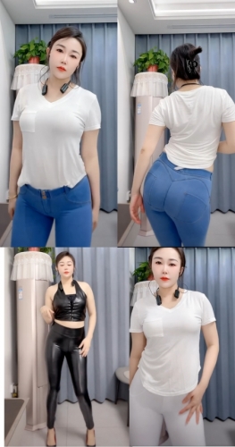 20250628期  蓉蓉牛仔裤 皮裤